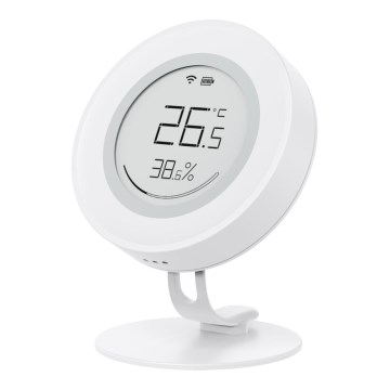 Immax NEO 07557L - Έξυπνος αισθητήρας θερμοκρασίας και υγρασίας 1xCR2430 Tuya