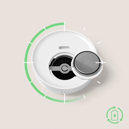 Immax NEO 07557L - Έξυπνος αισθητήρας θερμοκρασίας και υγρασίας 1xCR2430 Tuya