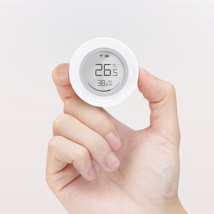 Immax NEO 07557L - Έξυπνος αισθητήρας θερμοκρασίας και υγρασίας 1xCR2430 Tuya