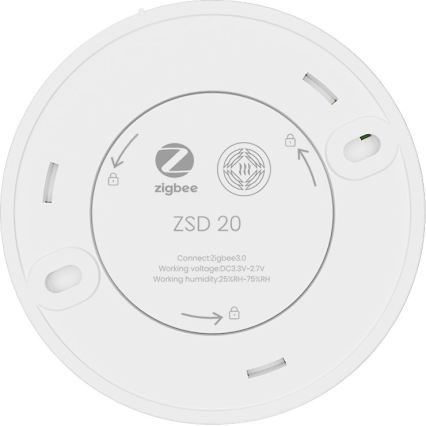Immax NEO 07558L - Ανιχνευτής καπνού 1xCR123A Tuya