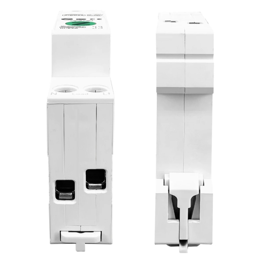 Smart διακόπτης ράγας μονοπολικός 1-63A Tuya