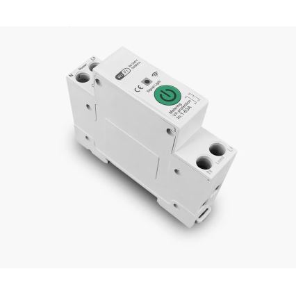 Immax NEO 07574L - Smart διακόπτης ράγας μονοπολικόςr 1-phase 1-63A Wi-Fi Tuya