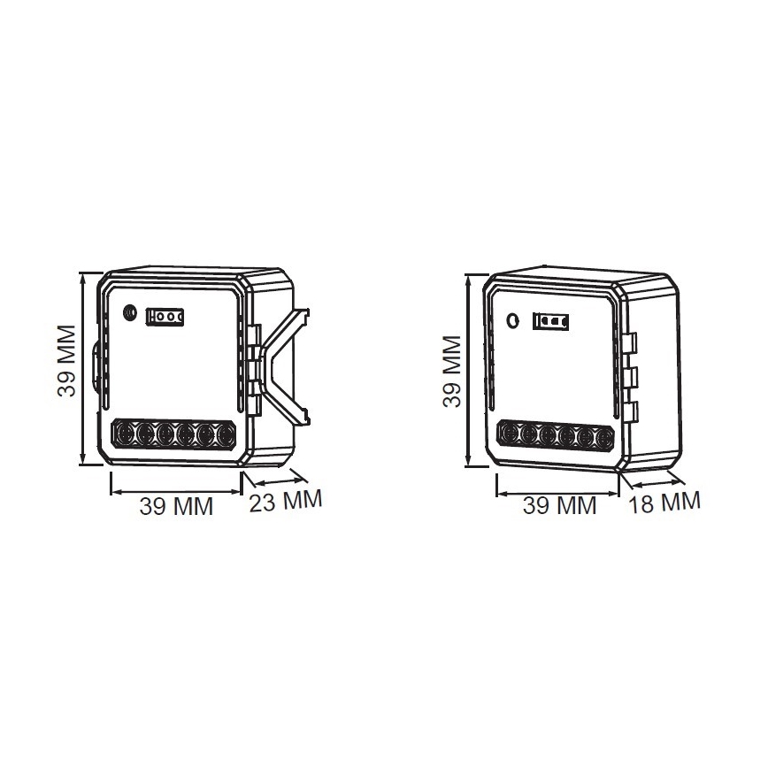Immax Neo 07580L - Smart controller ελέγχου ρολών και περσίδων Tuya
