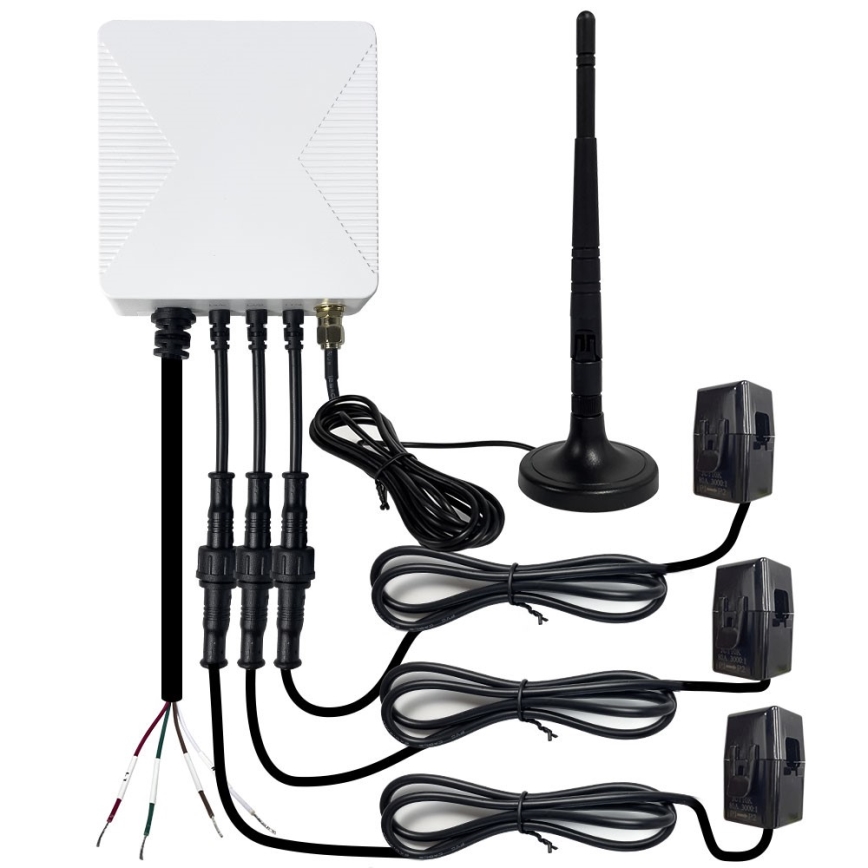 Immax NEO 07581L -Έξυπνος τριφασικός μετρητής κατανάλωσης ηλεκτρικής ενέργειας Wi-Fi Tuya