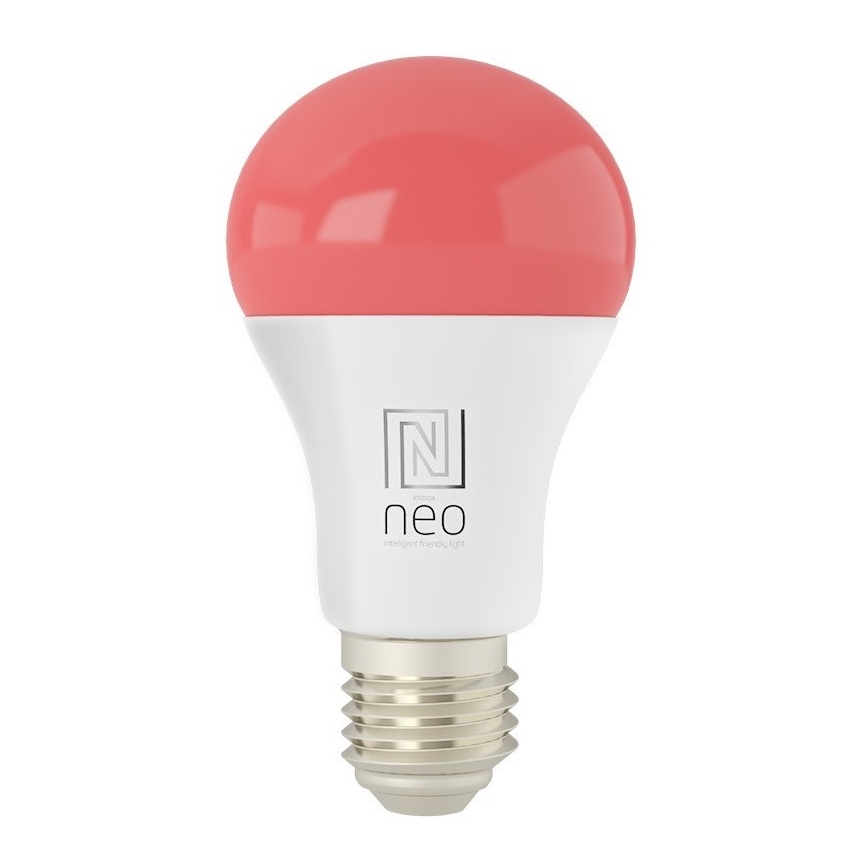 Immax NEO 07712CDO - ΣΕΤ 3x LED RGB+CCT Ρυθμιζόμενη λάμπα E27/9W/230V Wi-Fi Tuya + τηλεχειριστήριο