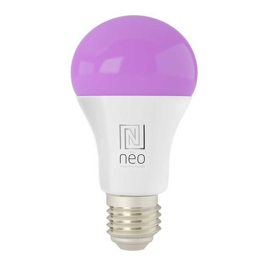 Immax NEO 07712CDO - ΣΕΤ 3x LED RGB+CCT Ρυθμιζόμενη λάμπα E27/9W/230V Wi-Fi Tuya + τηλεχειριστήριο