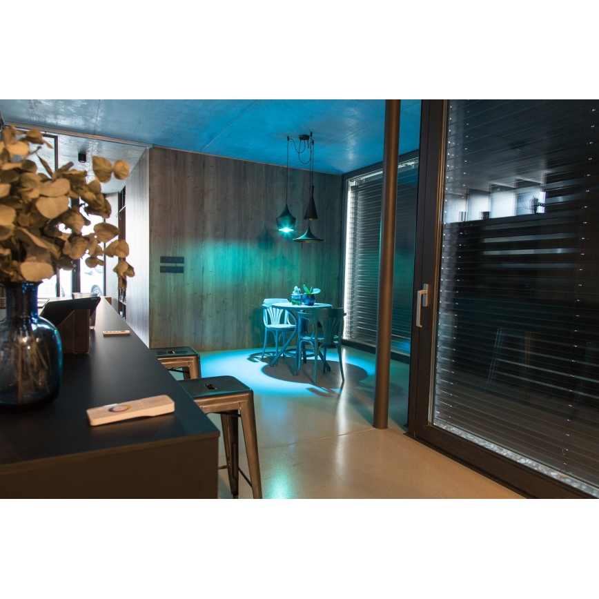 Immax NEO 07716CDO - ΣΕΤ 3x LED RGB+CCT Επιτραπέζια λάμπα dimming E14/6W/230V Wi-Fi Tuya + τηλεχειριστήριο