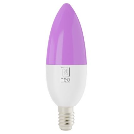 Immax NEO 07716CDO - ΣΕΤ 3x LED RGB+CCT Επιτραπέζια λάμπα dimming E14/6W/230V Wi-Fi Tuya + τηλεχειριστήριο