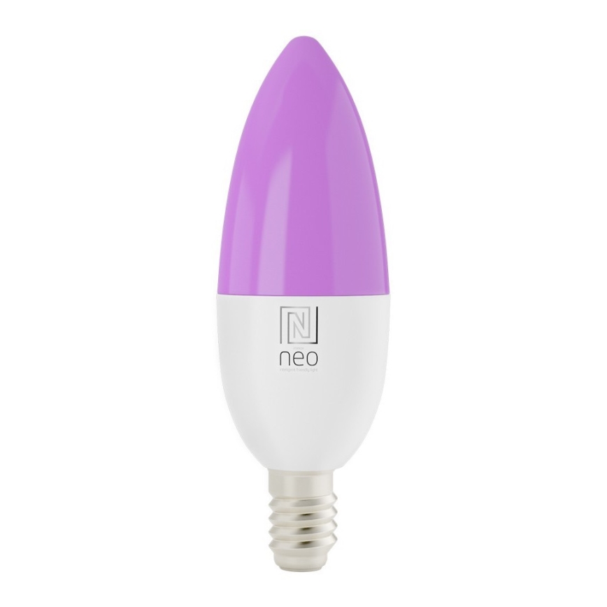 Immax NEO 07716L - LED RGB+CCT Επιτραπέζια λάμπα dimming E14/5,5W/230V 2700K Wi-Fi Tuya