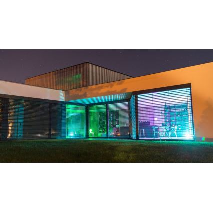 Immax NEO 07724CDO - Σετ 3x LED RGB+CCT ρυθμιζόμενοι λαμπτήρες GU10/4,8W/230V 2700-6500K Wi-Fi Tuya + τηλεχειριστήριο