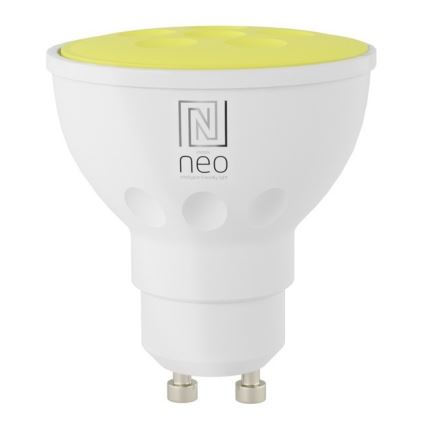 Immax NEO 07724CDO - Σετ 3x LED RGB+CCT ρυθμιζόμενοι λαμπτήρες GU10/4,8W/230V 2700-6500K Wi-Fi Tuya + τηλεχειριστήριο