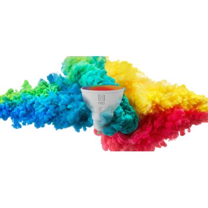 Immax NEO 07724L - LED RGB+CCT Επιτραπέζια λάμπα dimming GU10/4,8W/230V 2700K Wi-Fi Tuya