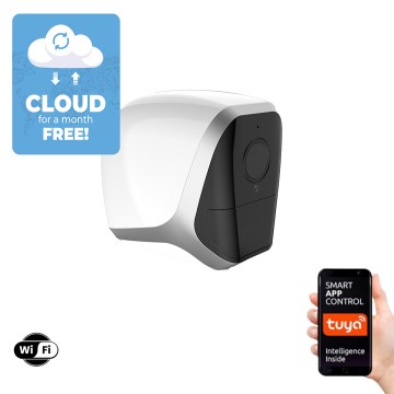 Immax NEO 07727L - Έξυπνη εξωτερική κάμερα με αισθητήρα NEO LITE 1080p 5V IP65 5400mAh Wi-Fi Tuya