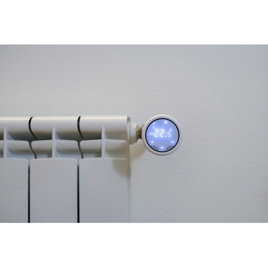 Immax NEO 07732C-ΣΕΤ 4x Θερμοστατικές κεφαλές + BRIDGE PRO v3 2xAA/3V Wi-Fi Tuya