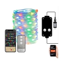 Immax NEO 07735L - LED RGB Dimmable ταινία εξωτερικού χώρου NEO LITE LED/7,2W/230V 10 m IP44 Wi-Fi Tuya