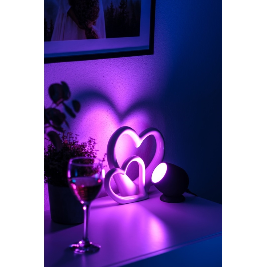 Immax NEO 07739L - LED RGB+CCT Eπιτραπέζια λάμπα dimming ATMOSPHERE LED/3W/5V Wi-Fi Tuya