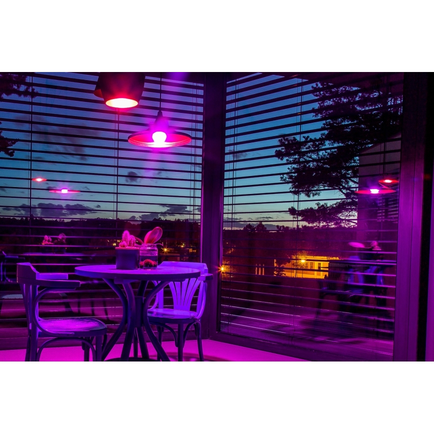 Immax NEO 07745CDO - Σετ 3x LED RGB+CCT Ρυθμιζόμενη λάμπα E14/6W/230V Tuya Wi-Fi + τηλεχειριστήριο