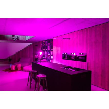 Immax NEO 07745CDO - Σετ 3x LED RGB+CCT Ρυθμιζόμενη λάμπα E14/6W/230V Tuya Wi-Fi + τηλεχειριστήριο