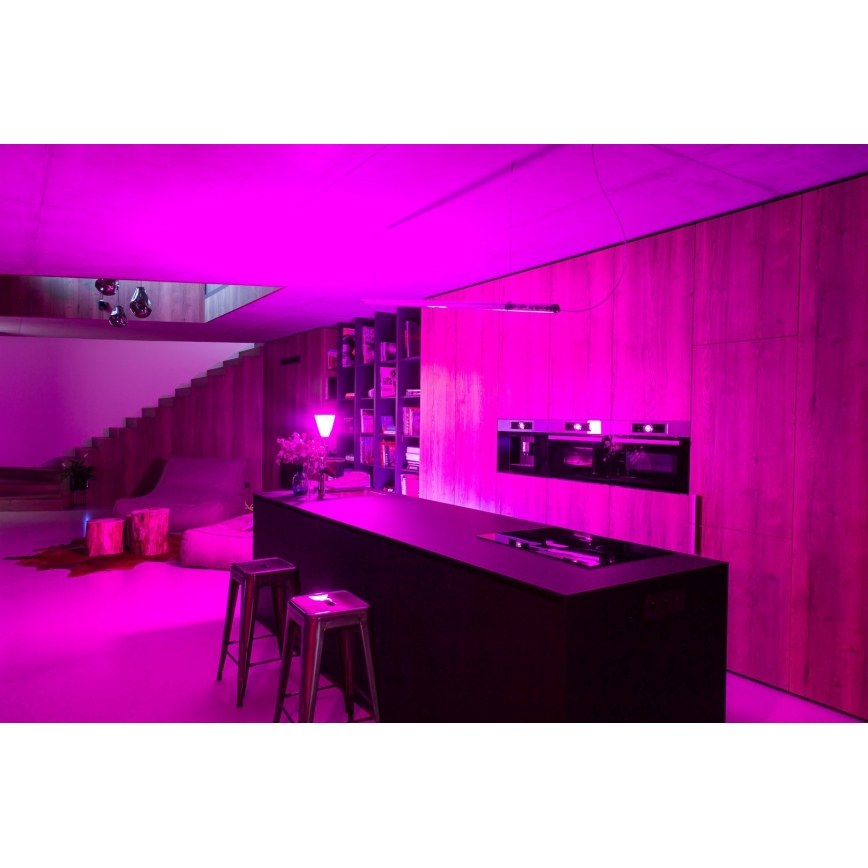 Immax NEO 07745CDO - Σετ 3x LED RGB+CCT Ρυθμιζόμενη λάμπα E14/6W/230V Tuya Wi-Fi + τηλεχειριστήριο