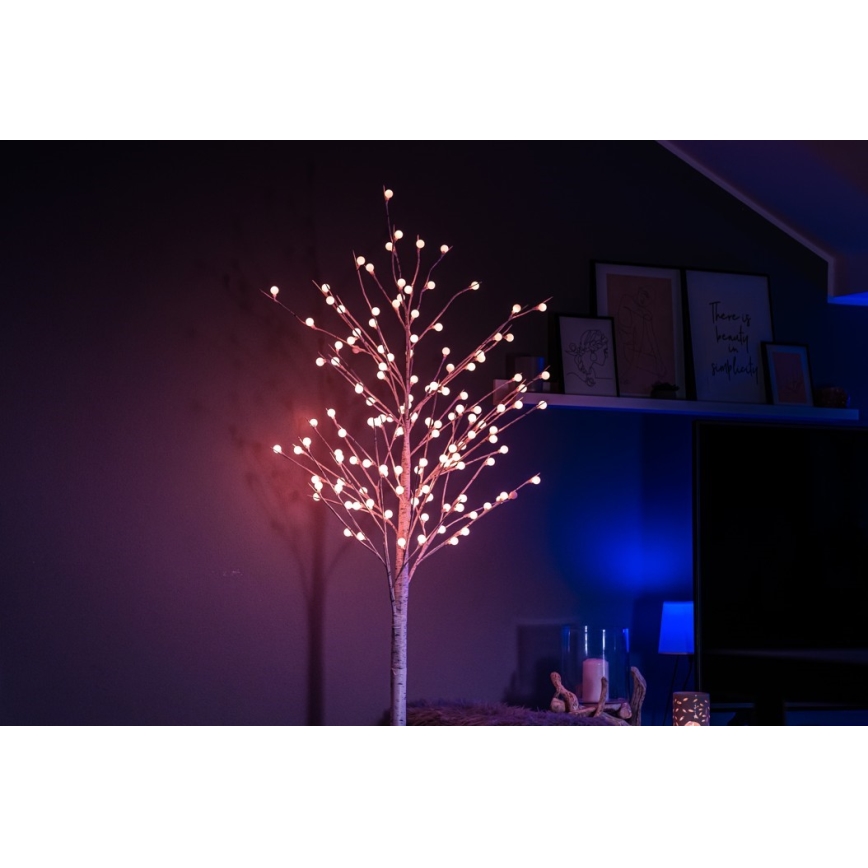 Immax NEO 07750L - LED RGB+CW Dimming Εξωτερικού χώρου Χριστουγεννιάτικη διακόσμηση NEO LITE LED/7,2W/230V 1,8m IP44 Wi-Fi Tuya tree