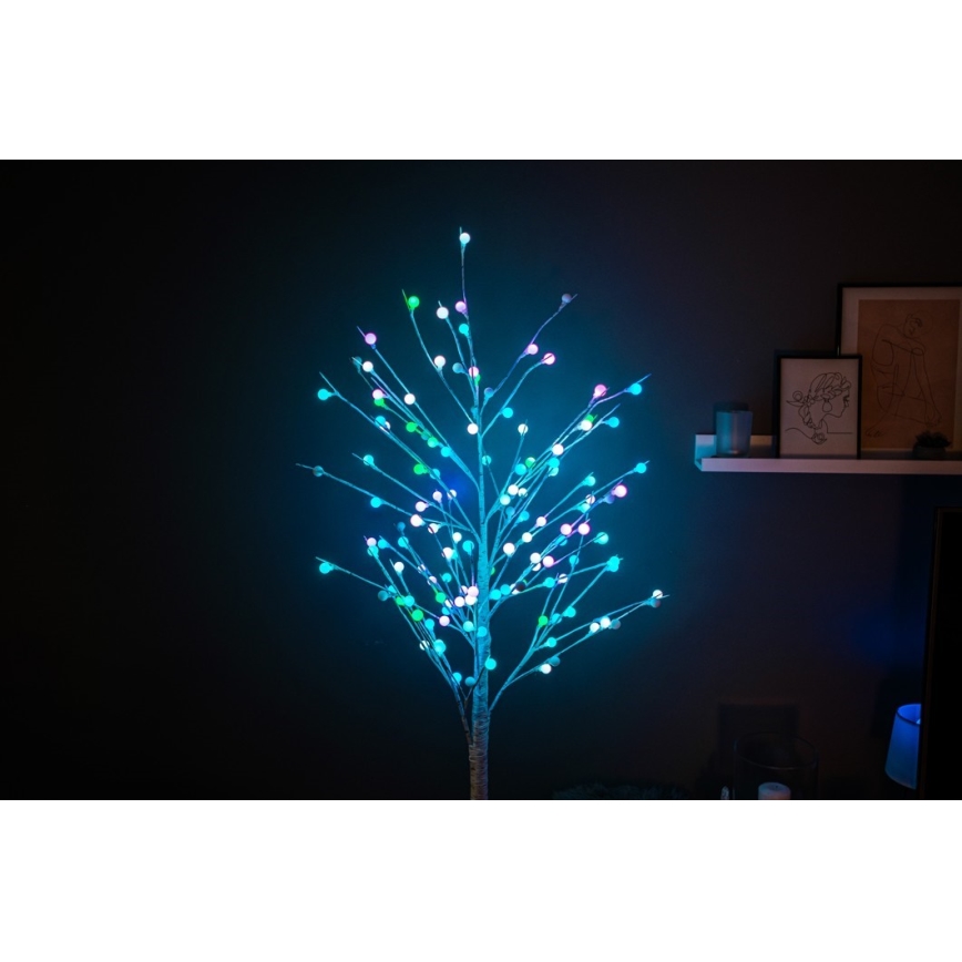Immax NEO 07750L - LED RGB+CW Dimming Εξωτερικού χώρου Χριστουγεννιάτικη διακόσμηση NEO LITE LED/7,2W/230V 1,8m IP44 Wi-Fi Tuya tree