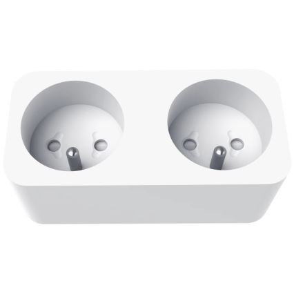 Immax NEO 07752L - Έξυπνο πολύπριζο 2 θέσεων 2x16A/230V Tuya