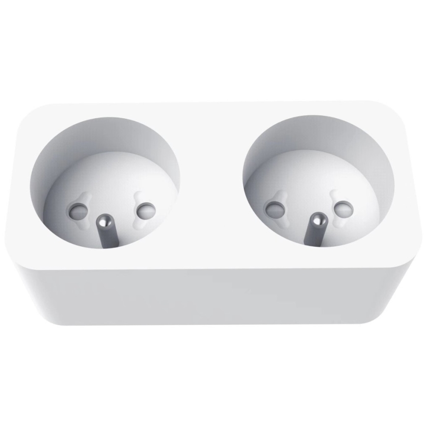 Immax NEO 07752L - Έξυπνο πολύπριζο 2 θέσεων 2x16A/230V Tuya