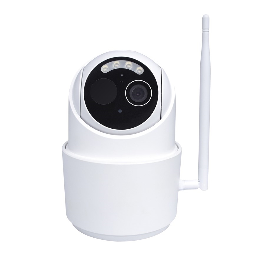 Immax NEO 07754L - Έξυπνη εξωτερική ηλιακή κάμερα με αισθητήρα FULL HD, μπαταρία 9000mAh, Wi-Fi Tuya, IP65