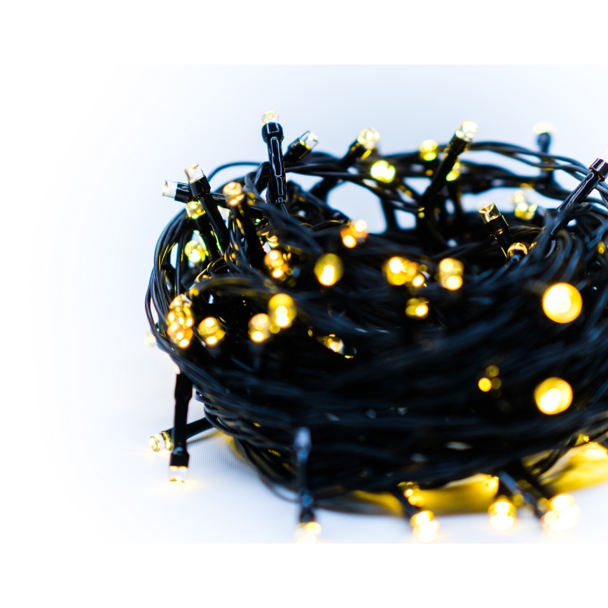 Immax NEO 07755L - Λαμπάκια LED Dimming εξωτερικού χώρου NEO LITE 400xLED/8 λειτουργίες 43m IP44 Wi-Fi Tuya θερμό λευκό