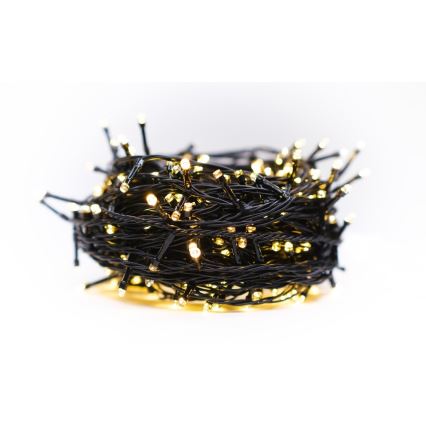 Immax NEO 07755L - Ρυθμιζόμενη εξωτερική γιρλάντα LED NEO LITE 400xLED/8 λειτουργίες 43m IP44 Wi-Fi Tuya θερμό λευκό