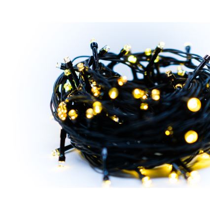 Immax NEO 07755L - Ρυθμιζόμενη εξωτερική γιρλάντα LED NEO LITE 400xLED/8 λειτουργίες 43m IP44 Wi-Fi Tuya θερμό λευκό