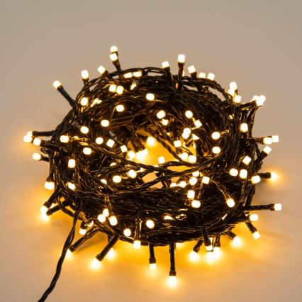 Immax NEO 07756L - LED ρυθμιζόμενη εξωτερική γιρλάντα NEO LITE 400xLED/10 λειτουργίες 43m IP44 Wi-Fi Tuya πολύχρωμη