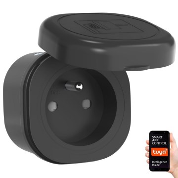 Immax NEO 07774L - Έξυπνη εξωτερική πρίζα NEO LITE 3680W/230V/16A IP44 Wi-Fi Tuya