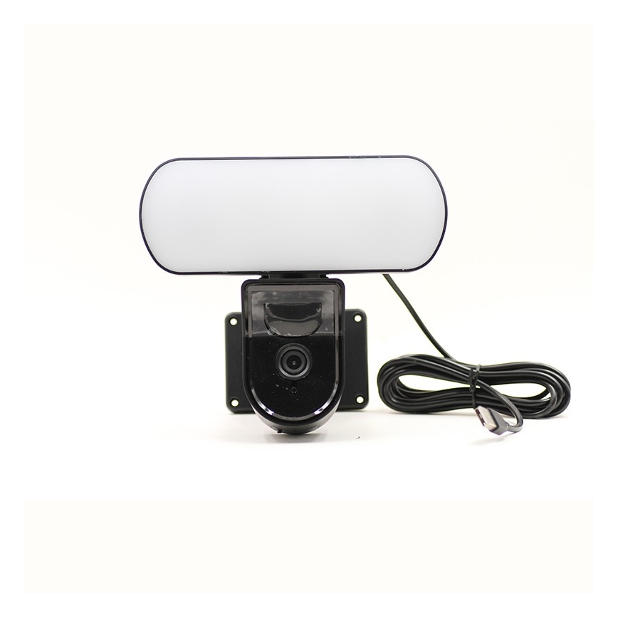 Immax NEO 07785L - LED Smart κάμερα εξωτερικού χώρου με φωτιστικό LED/5,5W/5V IP65 Wi-Fi Tuya