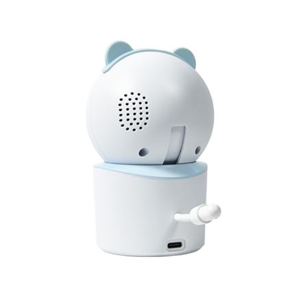 Immax NEO 07788L - Έξυπνη κάμερα με αισθητήρα 355° 50° P/T 4MP Wi-Fi Tuya μπλε
