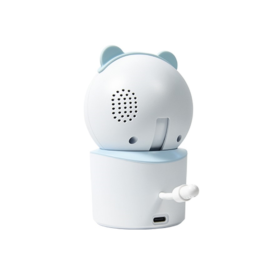 Immax NEO 07788L - Έξυπνη κάμερα με αισθητήρα 355° 50° P/T 4MP Wi-Fi Tuya μπλε