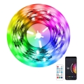 Immax NEO 07791L - LED RGB Dimmable ταινία NEO LITE LED/18W/230V 5m IP65 MUSIC Wi-FI Tuya + τηλεχειριστήριο