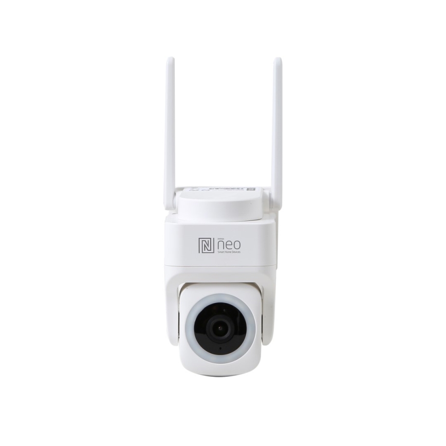 Immax NEO 07793L - Έξυπνη εξωτερική κάμερα με αισθητήρα CUBE 4MP 5V IP65 Wi-Fi Tuya