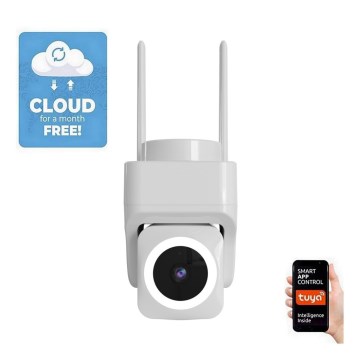Immax NEO 07793L - Έξυπνη εξωτερική κάμερα με αισθητήρα CUBE 4MP 5V IP65 Wi-Fi Tuya