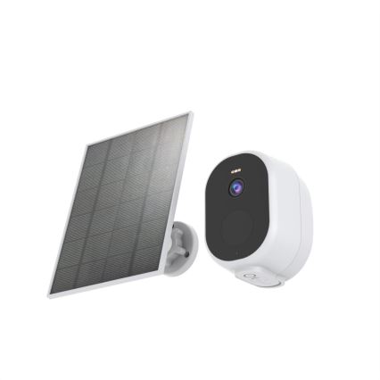 Immax NEO 07802L - Έξυπνη ηλιακή κάμερα εξωτερικού χώρου με αισθητήρα BARREL 5000 mAh Wi-Fi Tuya IP65