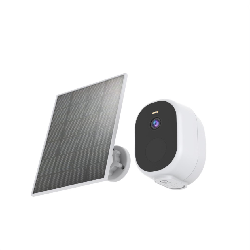 Immax NEO 07802L - Έξυπνη ηλιακή κάμερα εξωτερικού χώρου με αισθητήρα BARREL 5000 mAh Wi-Fi Tuya IP65