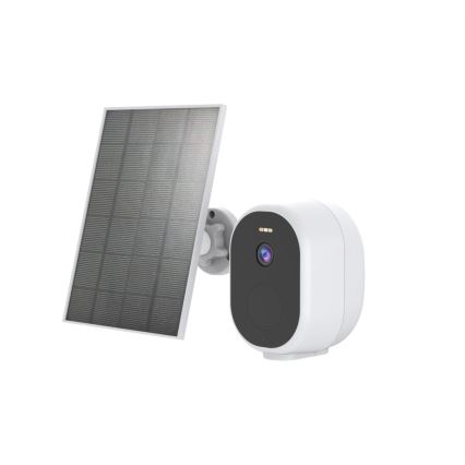 Immax NEO 07802L - Έξυπνη ηλιακή κάμερα εξωτερικού χώρου με αισθητήρα BARREL 5000 mAh Wi-Fi Tuya IP65