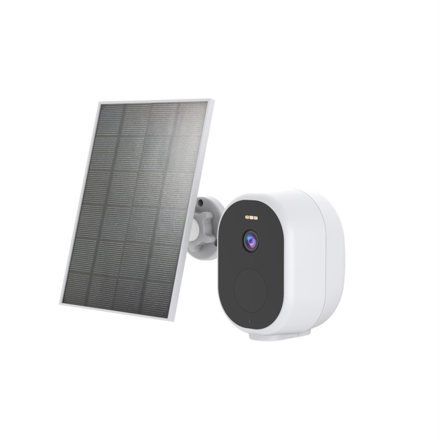 Immax NEO 07802L - Έξυπνη ηλιακή κάμερα εξωτερικού χώρου με αισθητήρα BARREL 5000 mAh Wi-Fi Tuya IP65