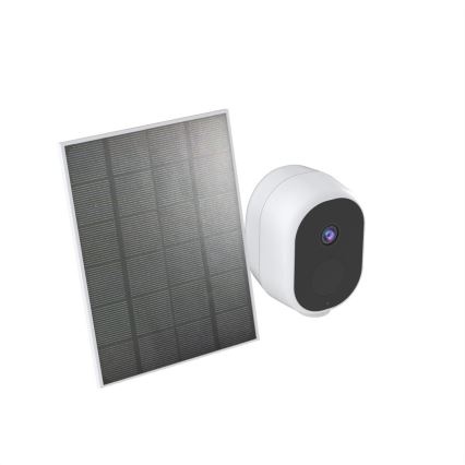 Immax NEO 07802L - Έξυπνη ηλιακή κάμερα εξωτερικού χώρου με αισθητήρα BARREL 5000 mAh Wi-Fi Tuya IP65