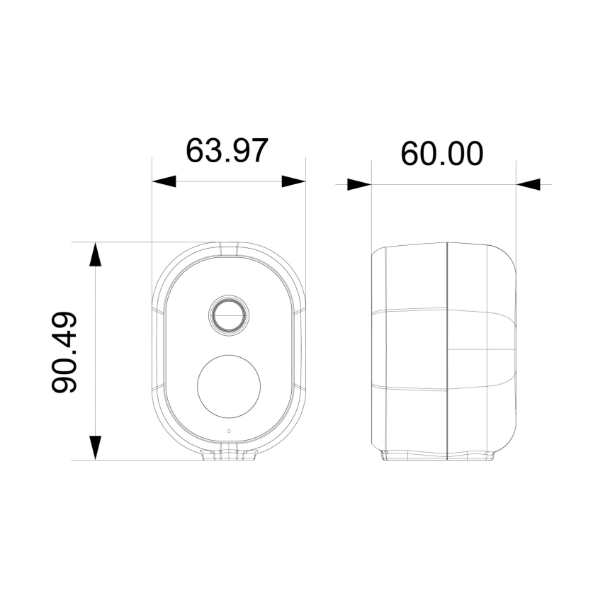Immax NEO 07802L - Έξυπνη ηλιακή κάμερα εξωτερικού χώρου με αισθητήρα BARREL 5000 mAh Wi-Fi Tuya IP65