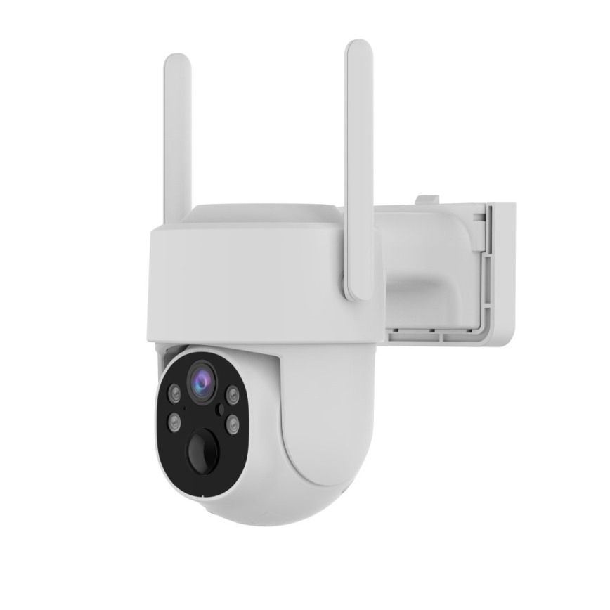 Immax NEO 07804L - Έξυπνη υπαίθρια ηλιακή κάμερα με αισθητήρα, μπαταρία 9000 mAh, προστασία IP65