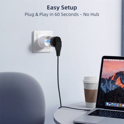 Immax NEO 07813L - Έξυπνη πρίζα τύπου F 3500W Tuya Wi-Fi