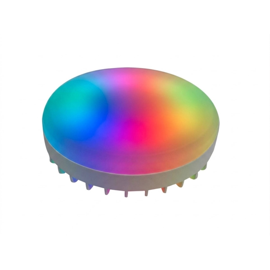 Immax NEO 07816L - LED RGB+CCT Ρυθμιζόμενη λάμπα GX53/10W/230V 2700-6500K Wi-Fi Tuya