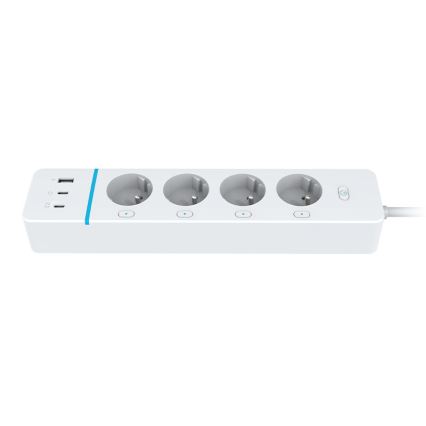 Immax NEO 07821L - Έξυπνη πολύπριζα NEO LITE 4AC+1xUSB+2xUSB-C Tuya Wi-Fi