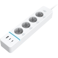 Immax NEO 07821L - Έξυπνη πολύπριζα NEO LITE 4AC+1xUSB+2xUSB-C Tuya Wi-Fi